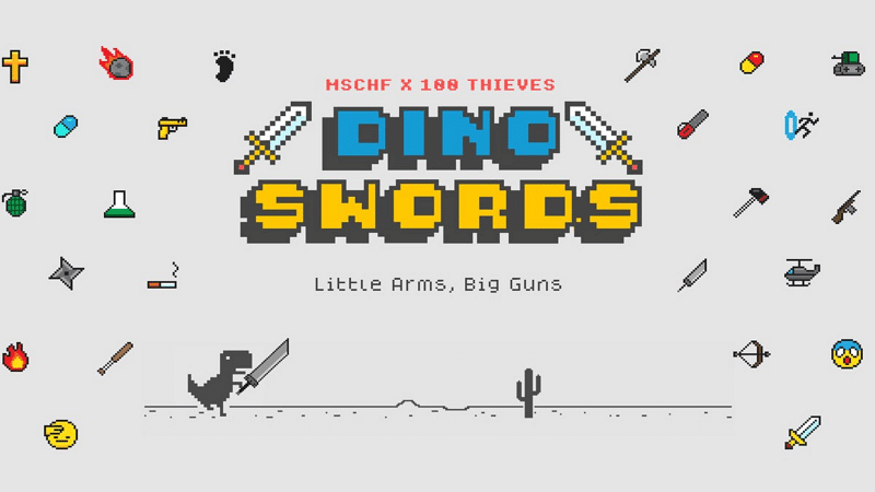 DinoSwords chrome