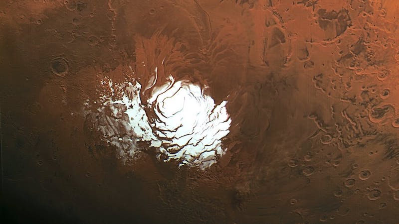 mars ice
