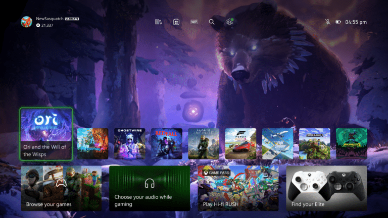 Xbox System Interface Xbox Series X/S : Microsoft teste la nouvelle interface qui se veut ...