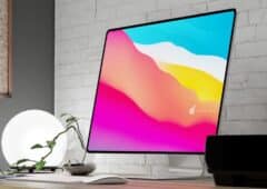 Un séduisant concept d'iMac 32"