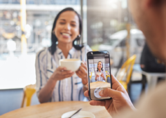 WhatsApp message vidéo réponse bouton